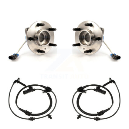 Front Wheel Hub Bearing And Extra ABS Sensor Kit For 2010 Buick Allure 3.6L K7S-101873
