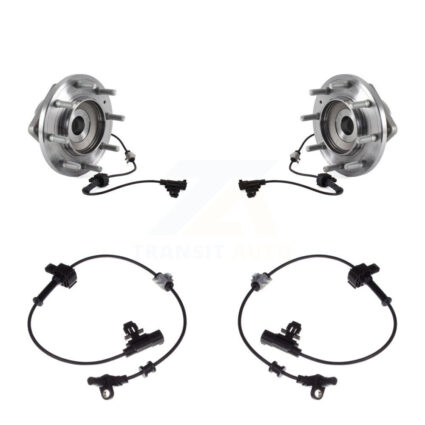Front Wheel Hub Bearing & Extra Sensor Kit For Chevrolet Silverado 3500 HD GMC Sierra 4WD K7S-101887