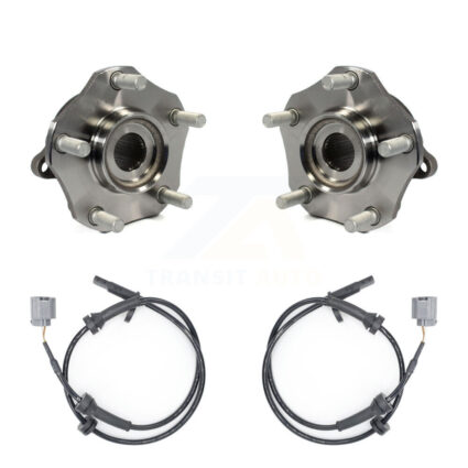 Front Wheel Hub Bearing And ABS Sensor Kit For Nissan Rogue 2.5L with 4-Wheel K7S-101889