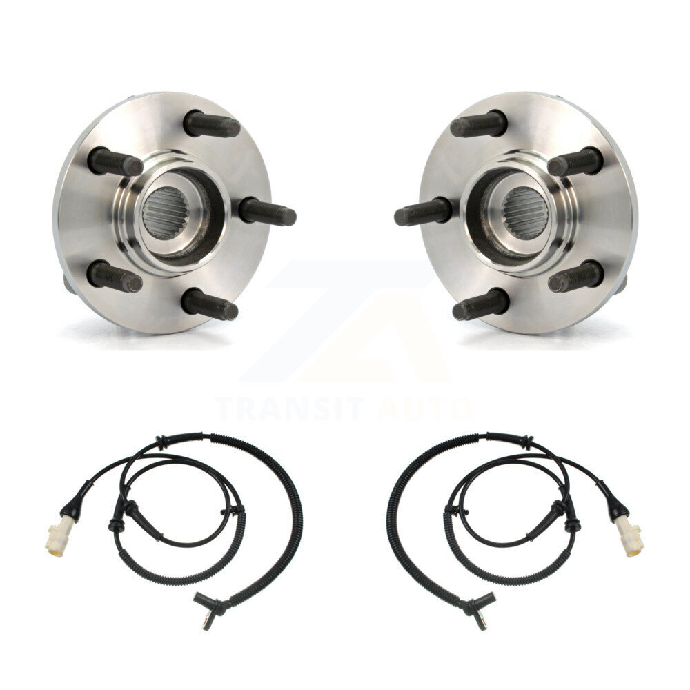 Front Wheel Hub Bearing & Sensor Kit For Ford Taurus Mercury Sable 3.0L with 4-Wheel ABS K7S-101895