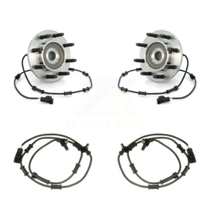 Front Wheel Hub Bearing And Extra ABS Sensor Kit For Dodge Ram 2500 3500 with Harness K7S-101897