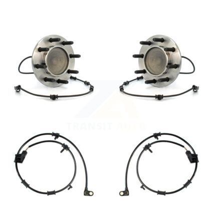 Front Wheel Hub Bearing And Extra ABS Sensor Kit For Dodge Ram 2500 3500 with Harness K7S-101898