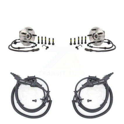 Front Wheel Hub Bearing & Extra ABS Sensor Kit For 2002 Ford Explorer Mercury Mountaineer K7S-101899