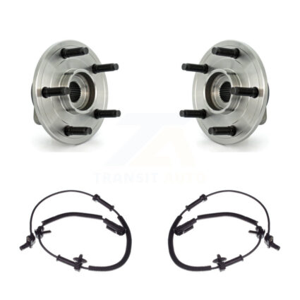 Front Wheel Hub Bearing And ABS Sensor Kit For 2007 Dodge Ram 1500 4WD with 2-Wheel K7S-101907