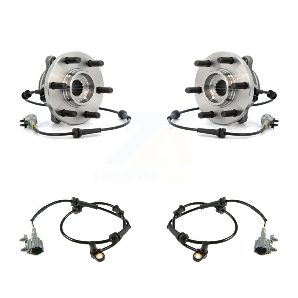 Front Wheel Hub Bearing And Extra ABS Sensor Kit For Nissan Frontier Pathfinder Xterra K7S-101910