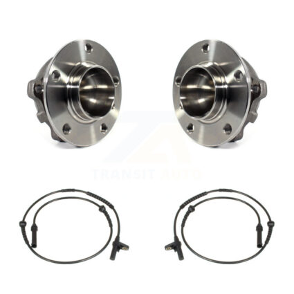 Front Wheel Hub Bearing And ABS Sensor Kit For BMW 740i 760Li 740Li 750Li 550i GT 535i K7S-101918