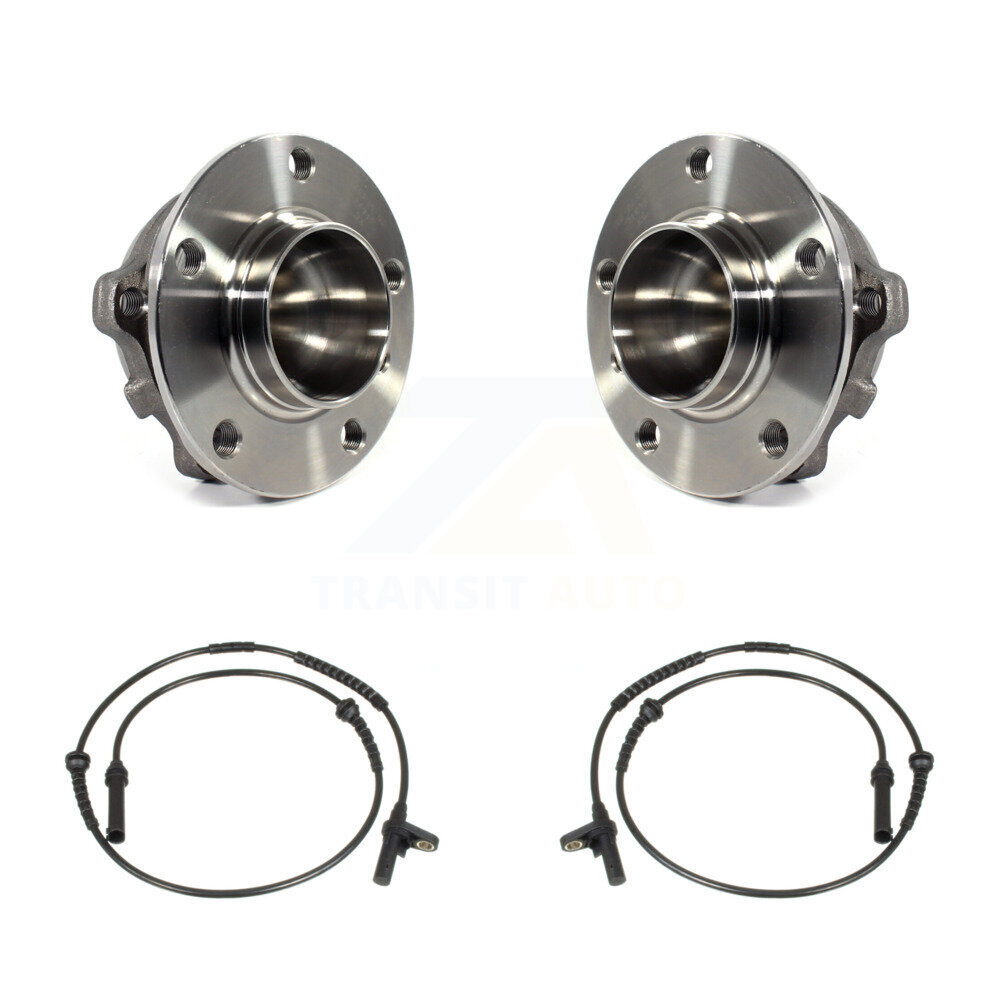 Front Wheel Hub Bearing And ABS Sensor Kit For BMW 740i 760Li 740Li 750Li 550i GT 535i K7S-101918