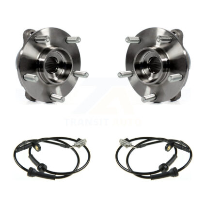Front Wheel Hub Bearing And ABS Sensor Kit For INFINITI FX35 FX45 with Harness K7S-101920
