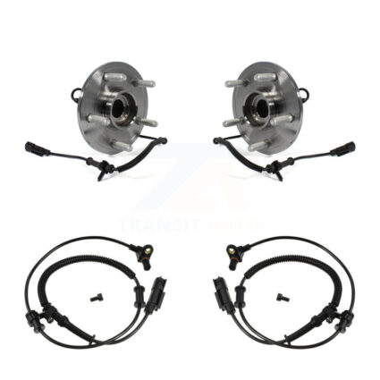 Front Wheel Hub Bearing Extra Sensor Kit For Ram 1500 4WD with 5.7L/3.7L/4.7L 4-Wheel ABS K7S-101948