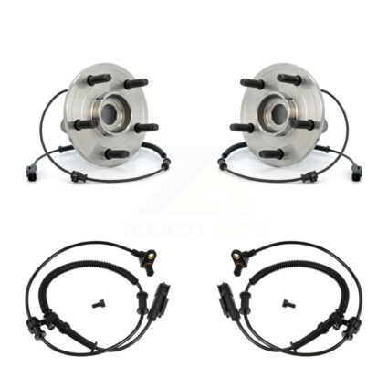 Front Wheel Hub Bearing And Extra ABS Sensor Kit For Ram 1500 Dodge with Harness K7S-101949