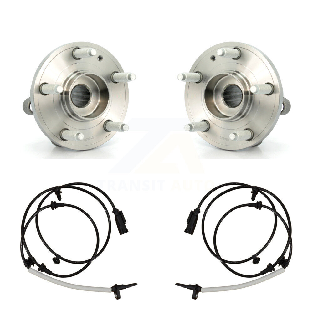 Front Wheel Hub Bearing & ABS Sensor Kit For Ford Police Interceptor Utility with Harness K7S-101961