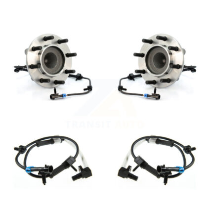 Front Wheel Hub Bearing & Extra ABS Sensor Kit For Chevrolet Express 3500 GMC Savana 4500 K7S-101986