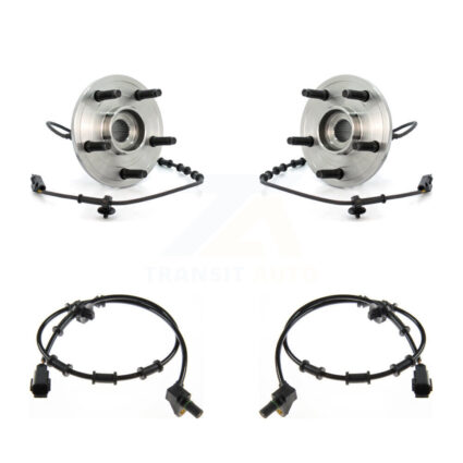 Front Wheel Hub Bearing And Extra ABS Sensor Kit For Dodge Ram 1500 with Harness K7S-101994