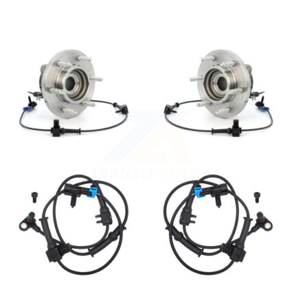 Front Wheel Hub Bearing And Extra ABS Sensor Kit For Hummer H3 with Harness K7S-101999
