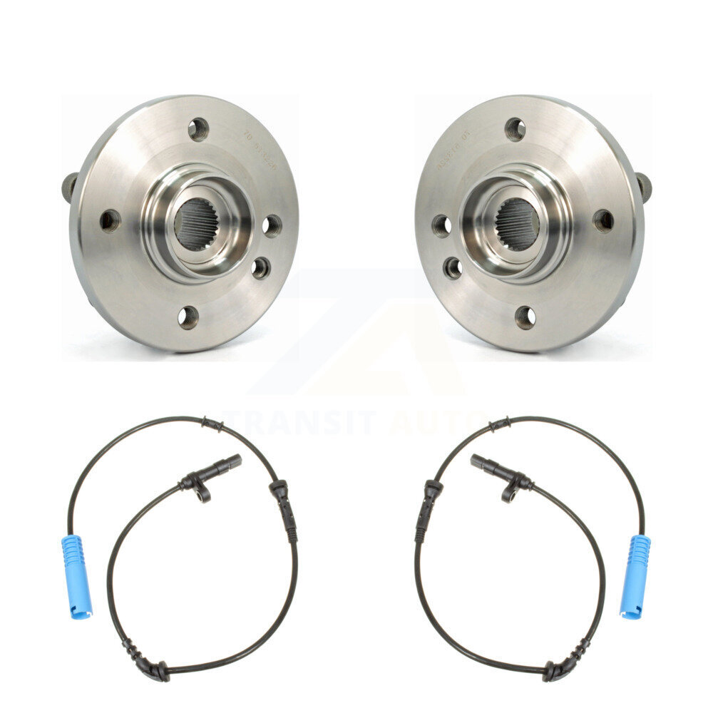 Front Wheel Hub Bearing ABS Sensor Kit For Mini Cooper 1.6L with 4-Wheel Harness K7S-102016