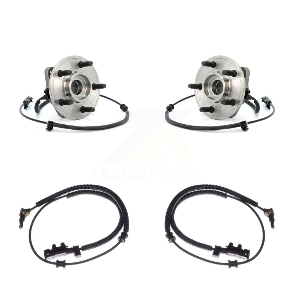Front Wheel Hub Bearing & Extra ABS Sensor Kit For Jeep Liberty Dodge Nitro with Harness K7S-102017