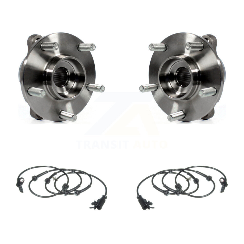 Front Wheel Hub Bearing And ABS Sensor Kit For INFINITI FX35 QX70 FX50 FX37 K7S-102018