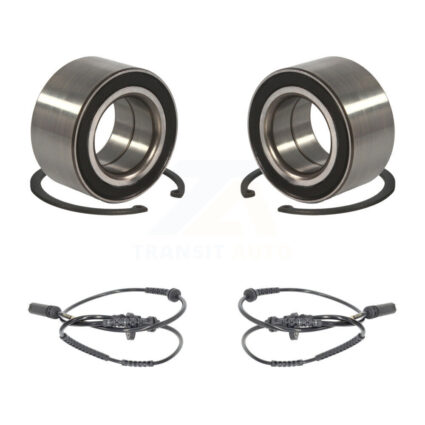 Front Wheel Bearing & ABS Sensor Kit For 2012 BMW 650i 4.4L with 4-Wheel Harness K7S-102025