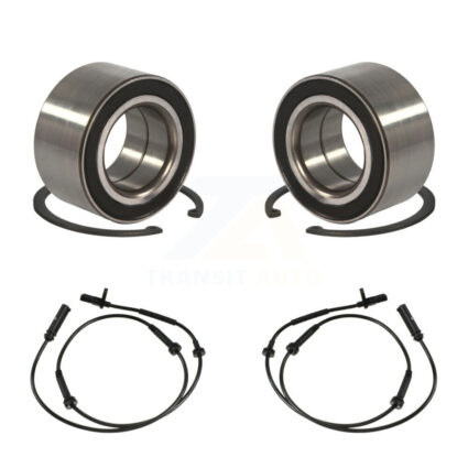 Front Wheel Bearing & Sensor Kit For 2010-2012 BMW X3 3.0L with 4-Wheel ABS Harness K7S-102026