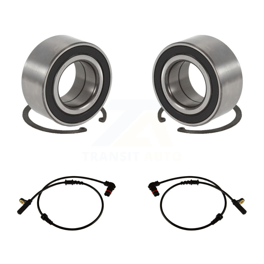Front Wheel Bearing And ABS Sensor Kit For 2010-2011 Mercedes-Benz C250 with Harness K7S-102039