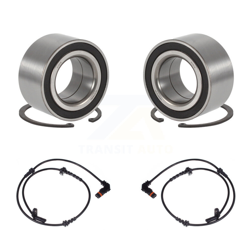 Front Wheel Bearing And ABS Sensor Kit For 2009 Mercedes-Benz S450 with Harness K7S-102053