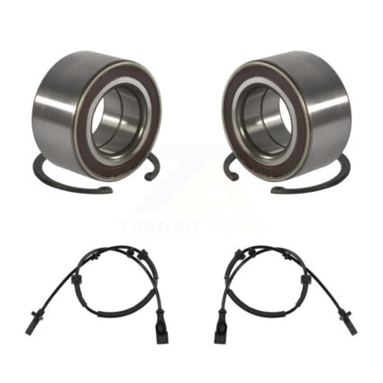 Front Wheel Bearing And ABS Sensor Kit For 2011 Ford Fiesta To 01 11 with Harness K7S-102066