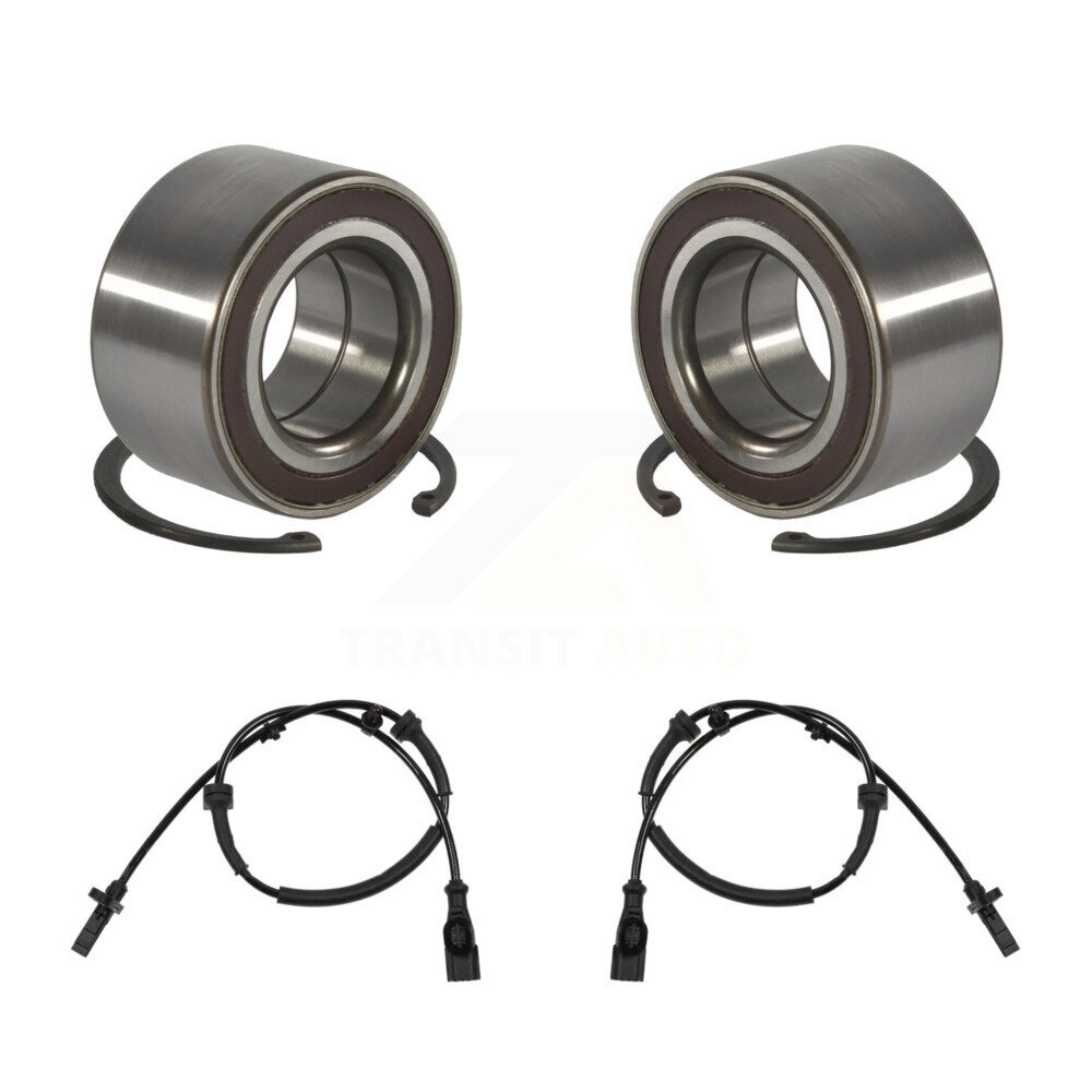Front Wheel Bearing And ABS Sensor Kit For 2011 Ford Fiesta To 01 11 with Harness K7S-102066