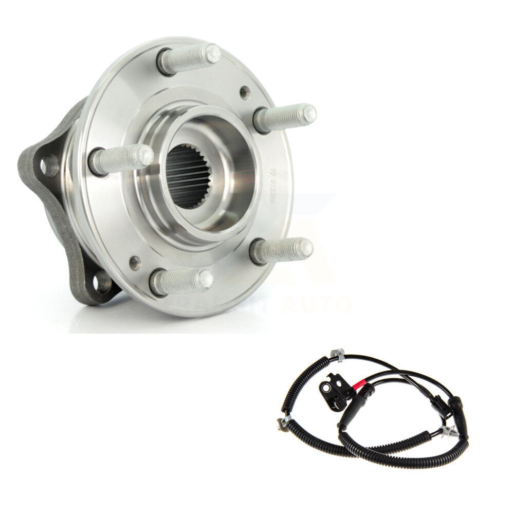 Front Wheel Hub Bearing Sensor Kit For 07-09 Hyundai Santa Fe 3.3L/2.7L with 4-Wheel ABS K7S-102294