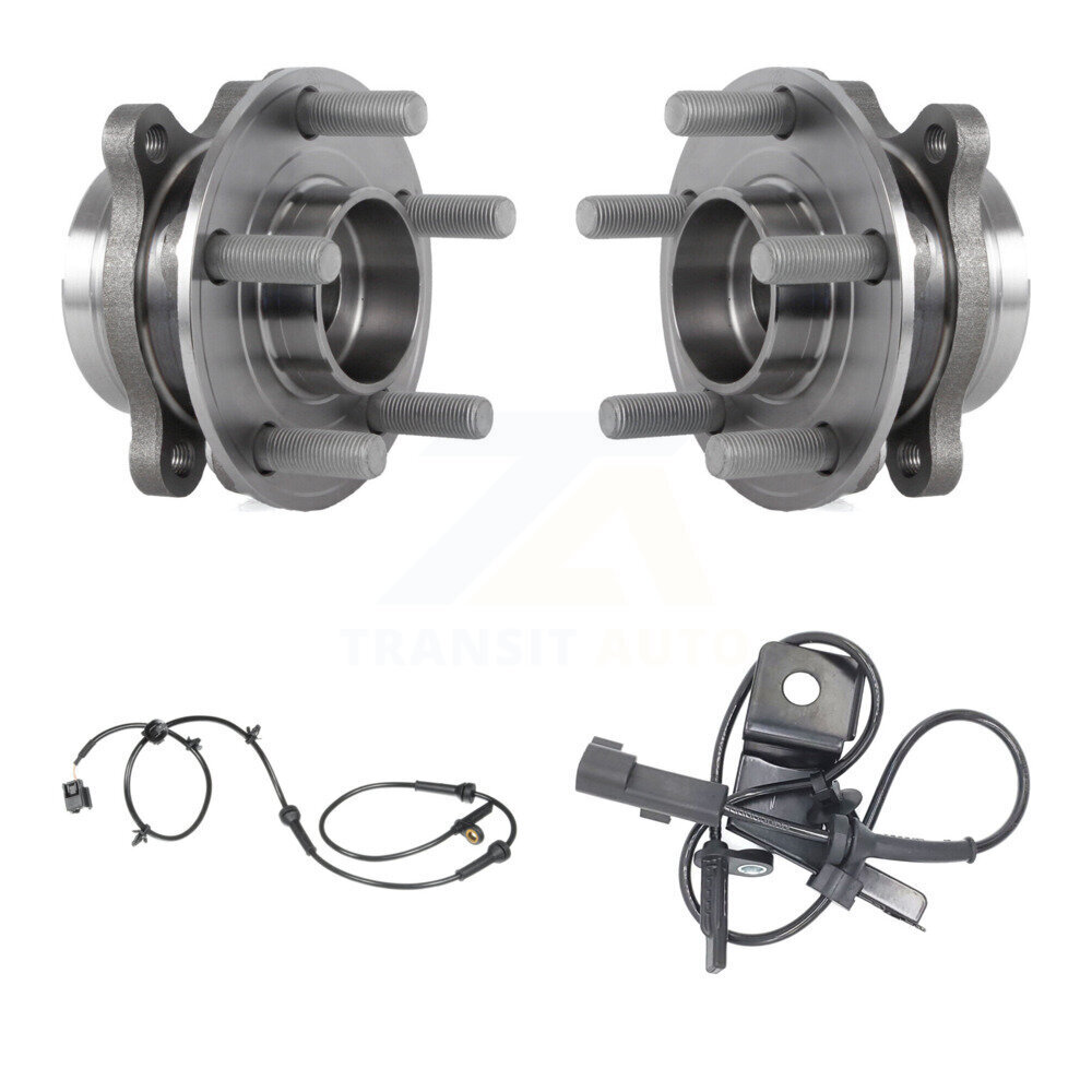 Front Wheel Hub Bearing And ABS Sensor Kit For Ford Fusion Lincoln MKZ K7S-102336