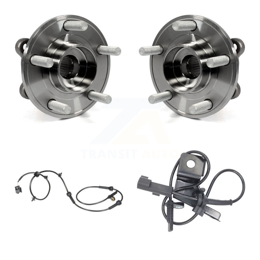 Front Wheel Hub Bearing & Sensor Kit For Ford Fusion Lincoln MKZ Police Responder Hybrid K7S-102337