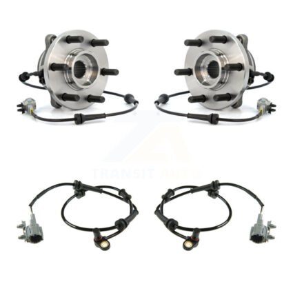 Front Wheel Hub Bearing Extra ABS Sensor Kit For Suzuki Equator 4WD with 4.0L 4-Wheel K7S-102345