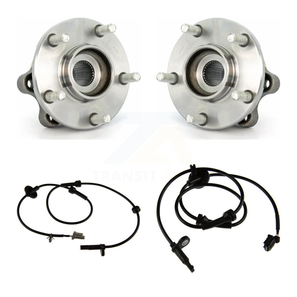Front Wheel Hub Bearing And ABS Sensor Kit For 2004 Nissan Quest 3.5L with 4-Wheel K7S-102347