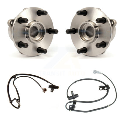 Front Wheel Hub Bearing & Sensor Kit For Toyota Prius 1.5L with 4-Wheel ABS Harness K7S-102349