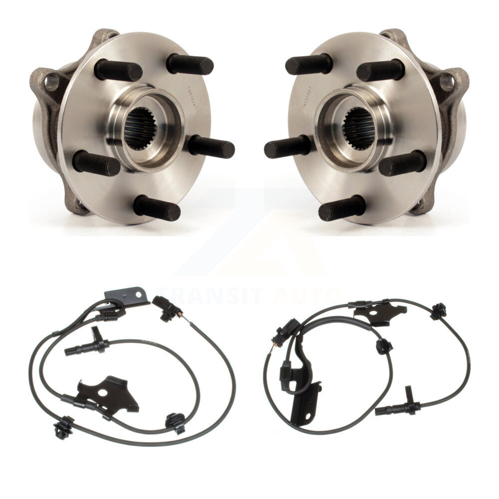 Front Wheel Hub Bearing ABS Sensor Kit For Toyota Prius Lexus CT200h Plug-In with Harness K7S-102357