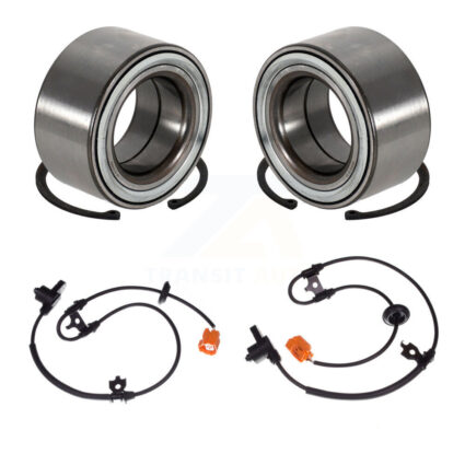 Front Wheel Bearing & Sensor Kit For 06-08 Honda Pilot 3.5L with 4-Wheel ABS Harness K7S-102406