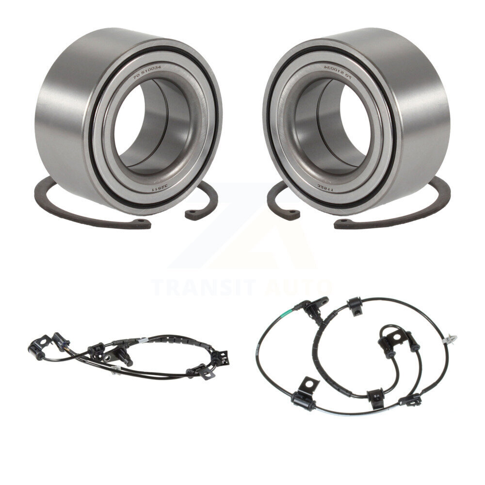 Front Wheel Bearing & Sensor Kit For Kia Sportage 2.4L 2.0L with 4-Wheel ABS Harness K7S-102415