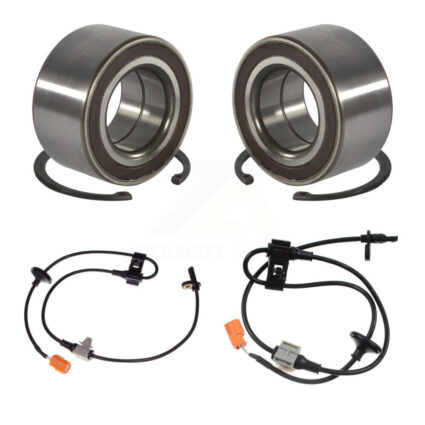 Front Wheel Bearing Sensor Kit For 05-06 Honda Odyssey 3.5L with 4-Wheel ABS Harness K7S-102420