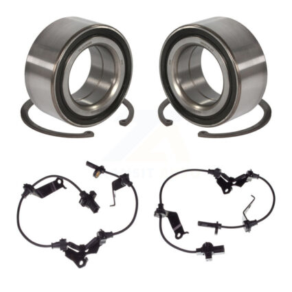 Front Wheel Bearing Sensor Kit For 09-14 Acura TL 3.5L 3.7L with 4-Wheel ABS Harness K7S-102421