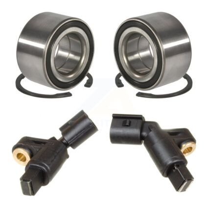 Front Wheel Bearing ABS Sensor Kit For Volkswagen Jetta Golf Beetle City Audi TT Quattro K7S-102457