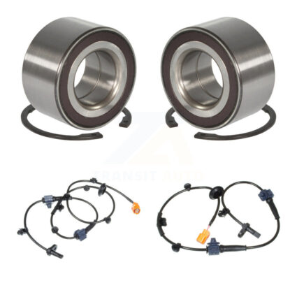 Front Wheel Bearing Sensor Kit For 2007-2008 Honda Fit 1.5L with 4-Wheel ABS Harness K7S-102465