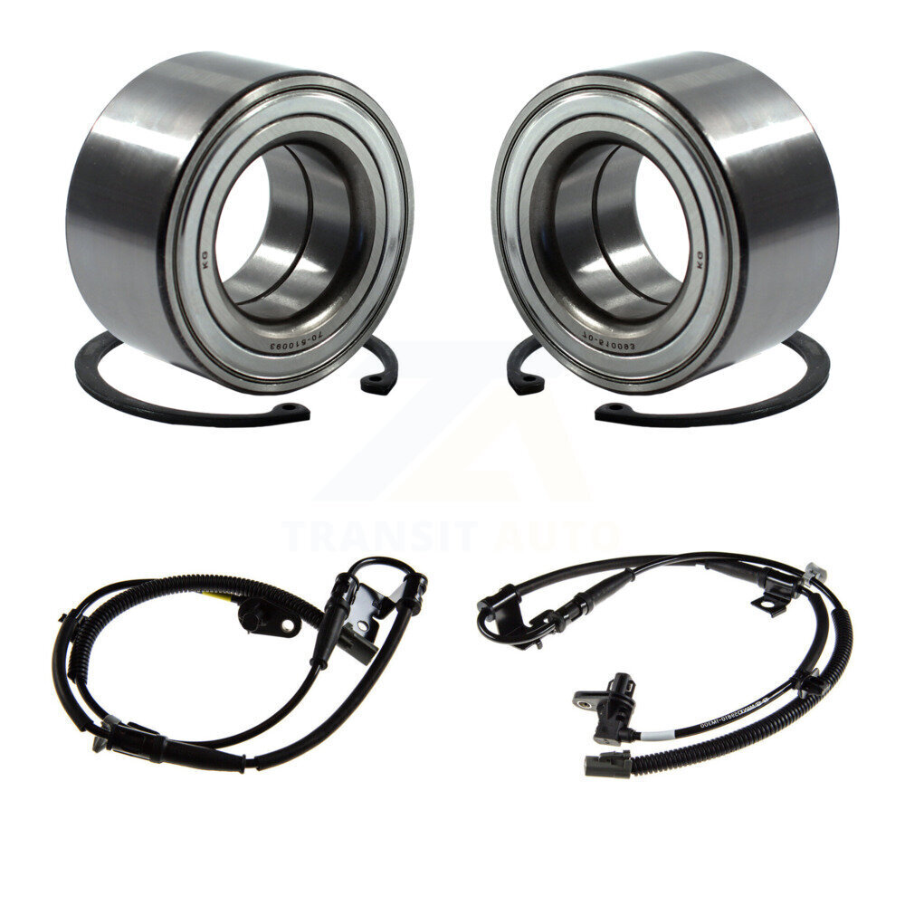 Front Wheel Bearing & ABS Sensor Kit For Kia Forte Koup Forte5 2.4L/2.0L with 4-Wheel K7S-102500