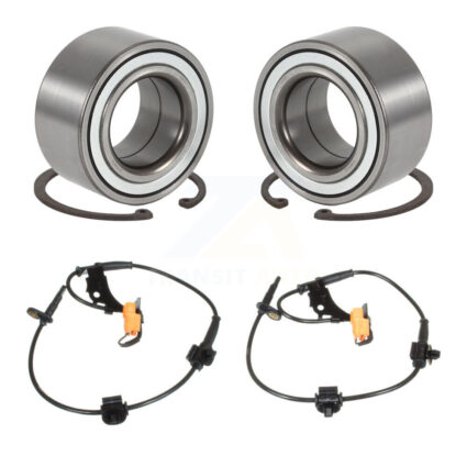Front Wheel Bearing & Sensor Kit For Honda Element EX with 2.4L 4-Wheel ABS Harness K7S-102502