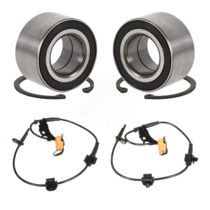 Front Wheel Bearing & Sensor Kit For Honda Element SC with 2.4L 4-Wheel ABS Harness K7S-102503