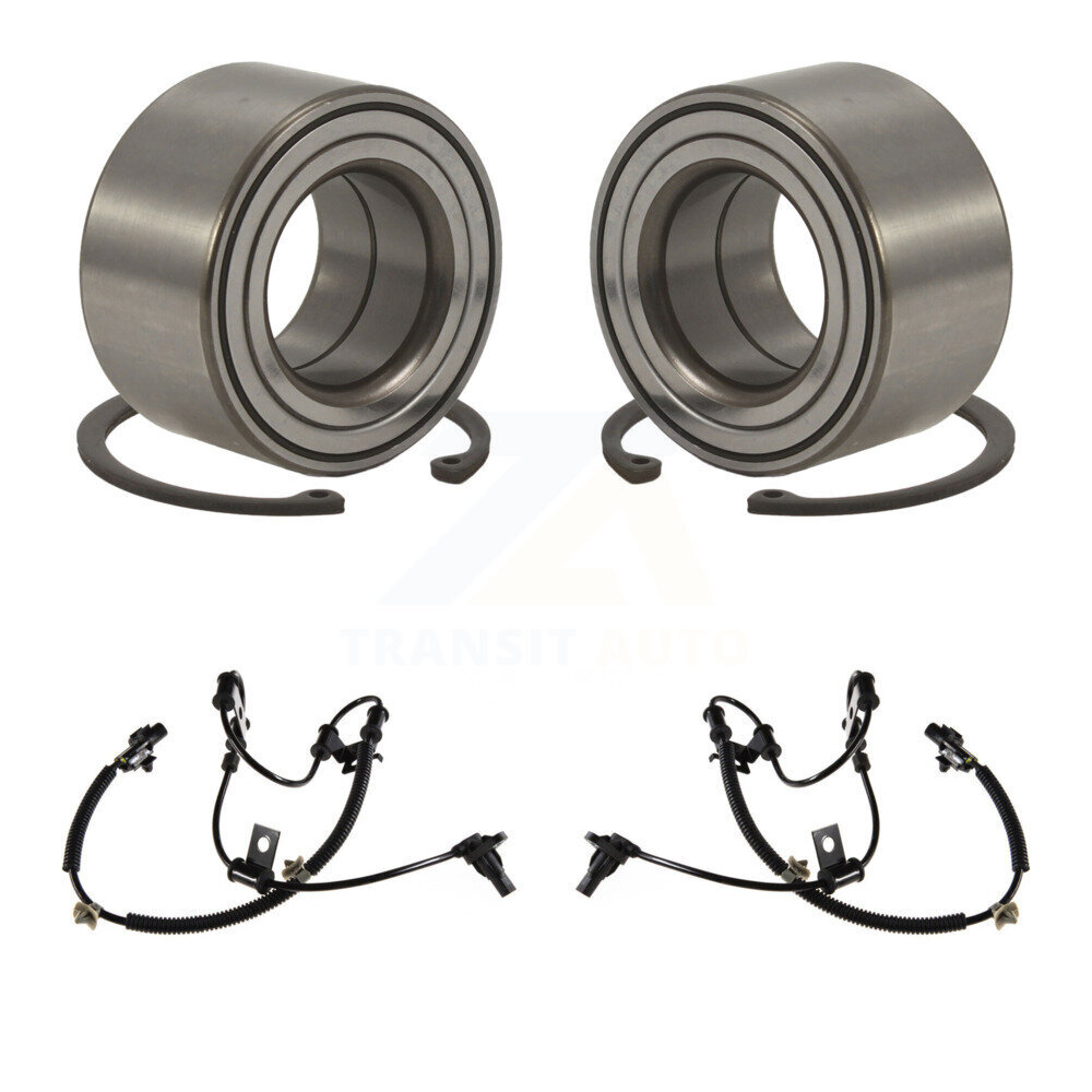 Front Wheel Bearing & ABS Sensor Kit For 2006 Hyundai Accent From 09 04 with Harness K7S-102520