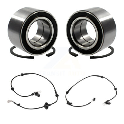 Front Wheel Bearing Sensor Kit For 04-08 Nissan Maxima 3.5L with 4-Wheel ABS Harness K7S-102523
