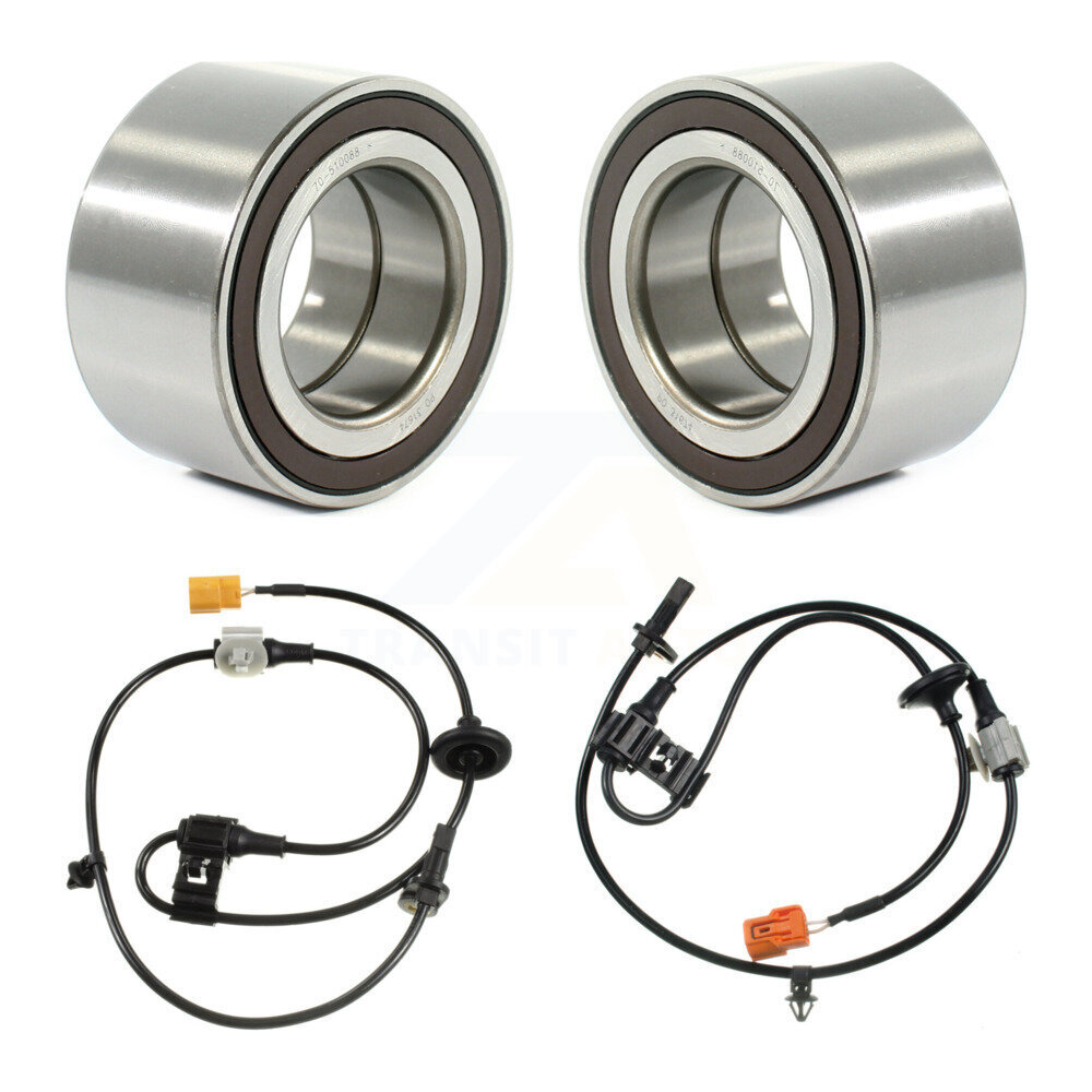 Front Wheel Bearing ABS Sensor Kit For Honda Ridgeline 3.5L with 4-Wheel Harness K7S-102528