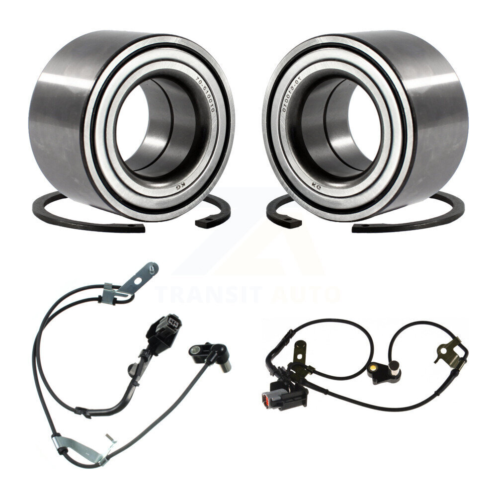 Front Wheel Bearing And ABS Sensor Kit For Mazda 6 with Harness K7S-102542