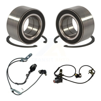 Front Wheel Bearing Sensor Kit For Mazda 6 Mazdaspeed with 2.3L 4-Wheel ABS Harness K7S-102543