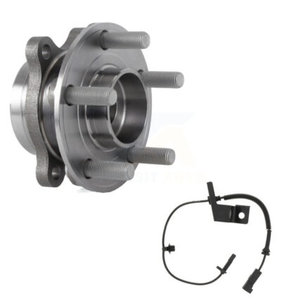 Front Wheel Hub Bearing And ABS Sensor Kit For 2018 Lincoln Continental with Harness K7S-102571