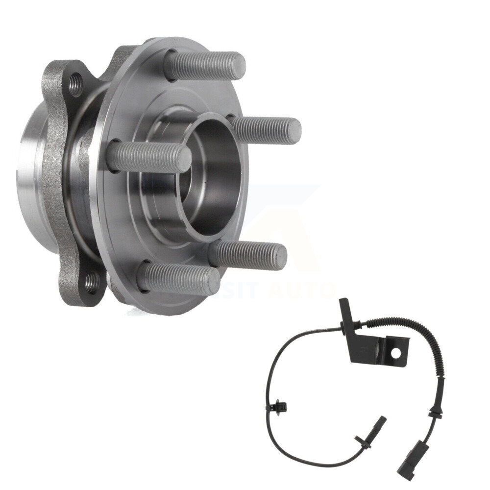 Front Wheel Hub Bearing And ABS Sensor Kit For 2018 Lincoln Continental with Harness K7S-102571
